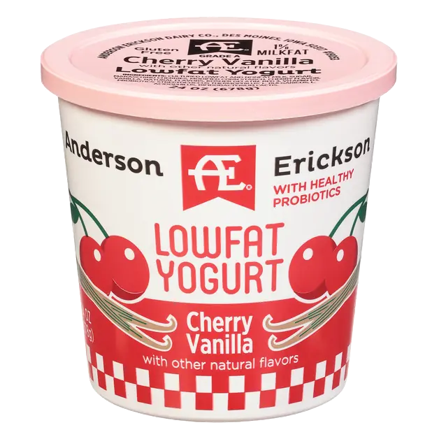 Anderson Erickson Dairy Cherry Vanilla Lowfat Yogurt