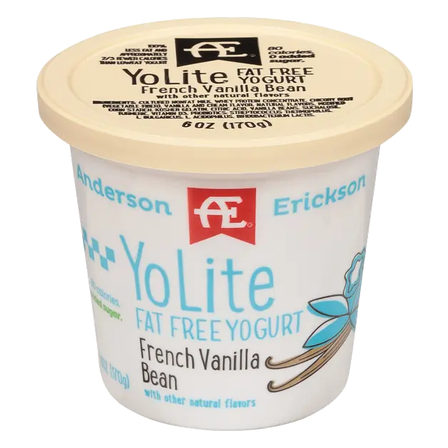 Anderson Erickson Dairy Yo Lite French Vanilla Bean Fat Free Yogurt