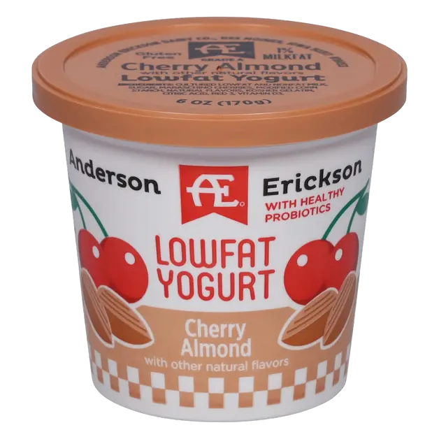 Anderson Erickson Lowfat Cherry Almond Yogurt