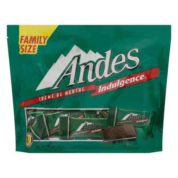 Creme De Menthe Chocolate Thin Mints Candy Family Size