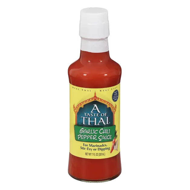 A Taste Of Thai Garlic Chili Pepper Sauce 7 fl oz