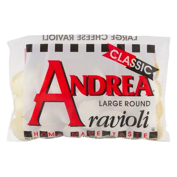 Large Round Cheese Ravioli Pasta Frozen