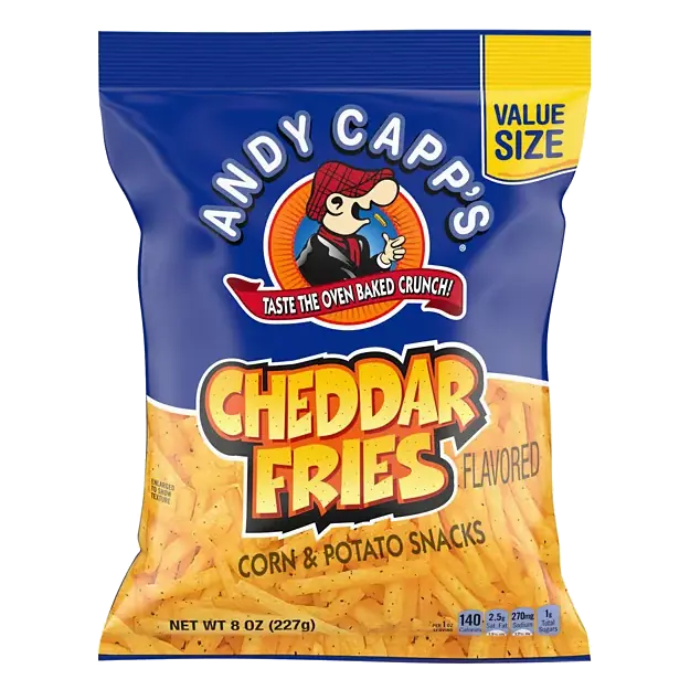 Cheddar Fries Corn Snack Value Size