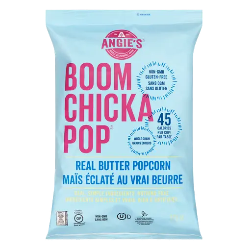 Angie's Boom Chicka Pop Popcorn Real Butter 125 g