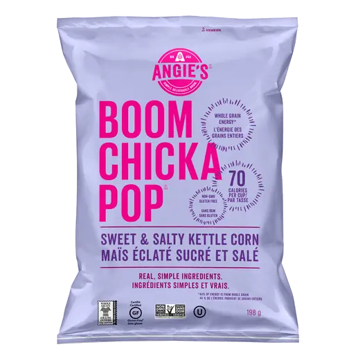 Gluten-Free Kettle Corn Boom Chicka Pop Sweet & Salty 198 g