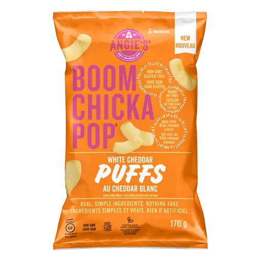 Boom Chicka Pop Puffs White Cheddar 170 g
