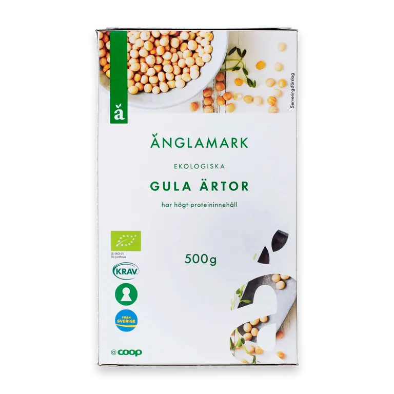 Ärtor Gula Eko