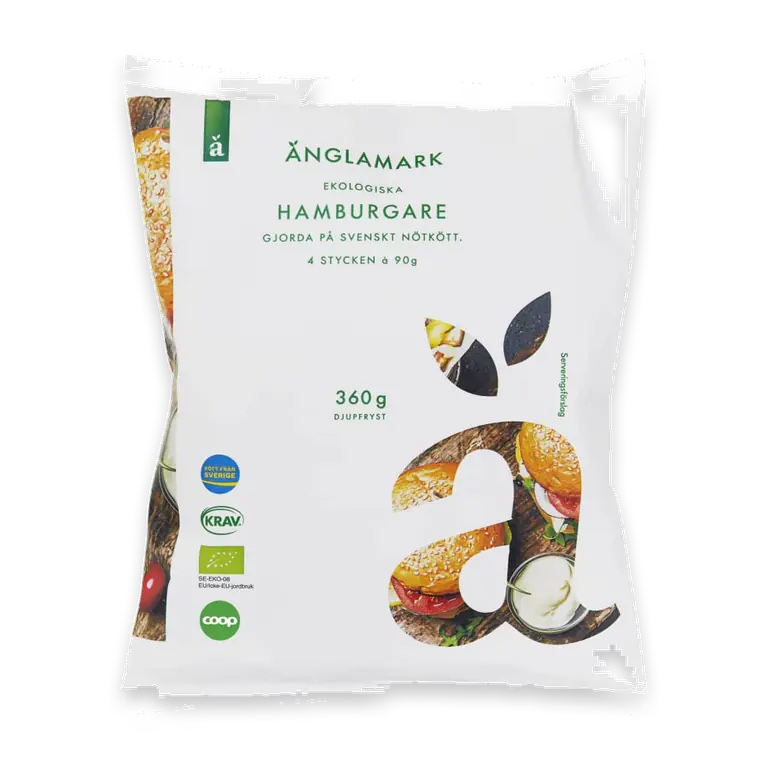 Hamburgare 4-pack Eko