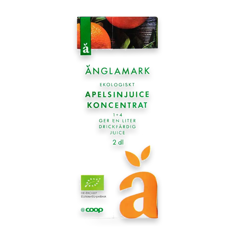 Juicekoncentrat Apelsin Eko