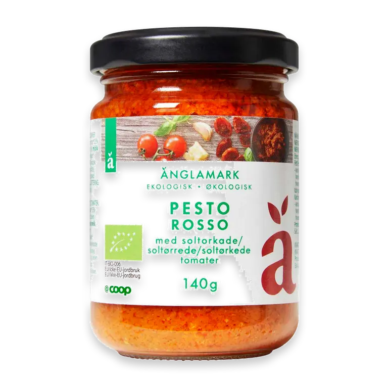 Pesto Rosso med Soltorkade Tomater Eko