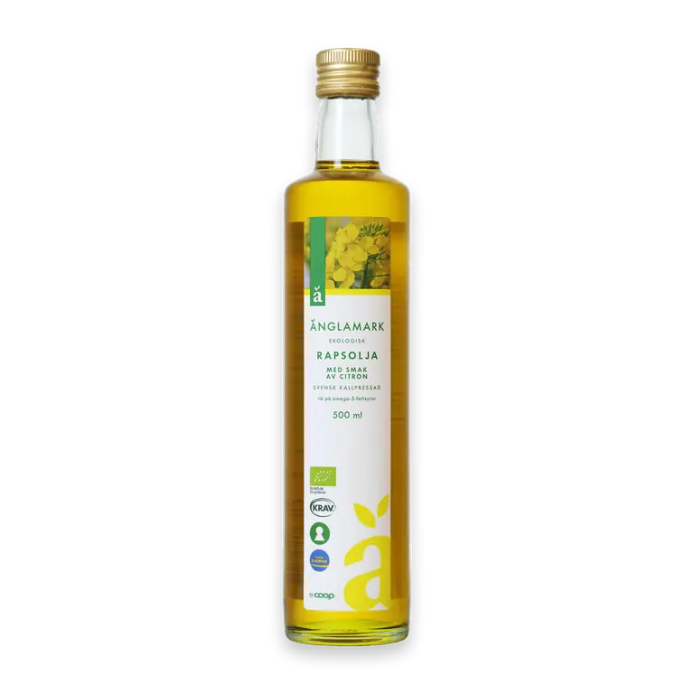 Rapsolja Kallpressad Citron Eko