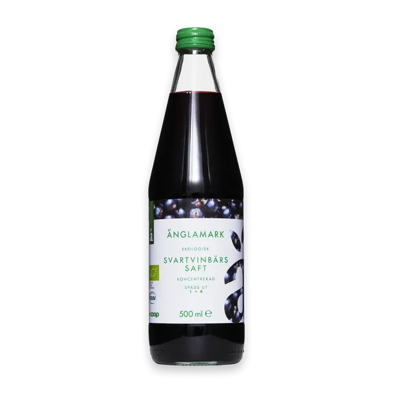 Saft Svartvinbär Eko