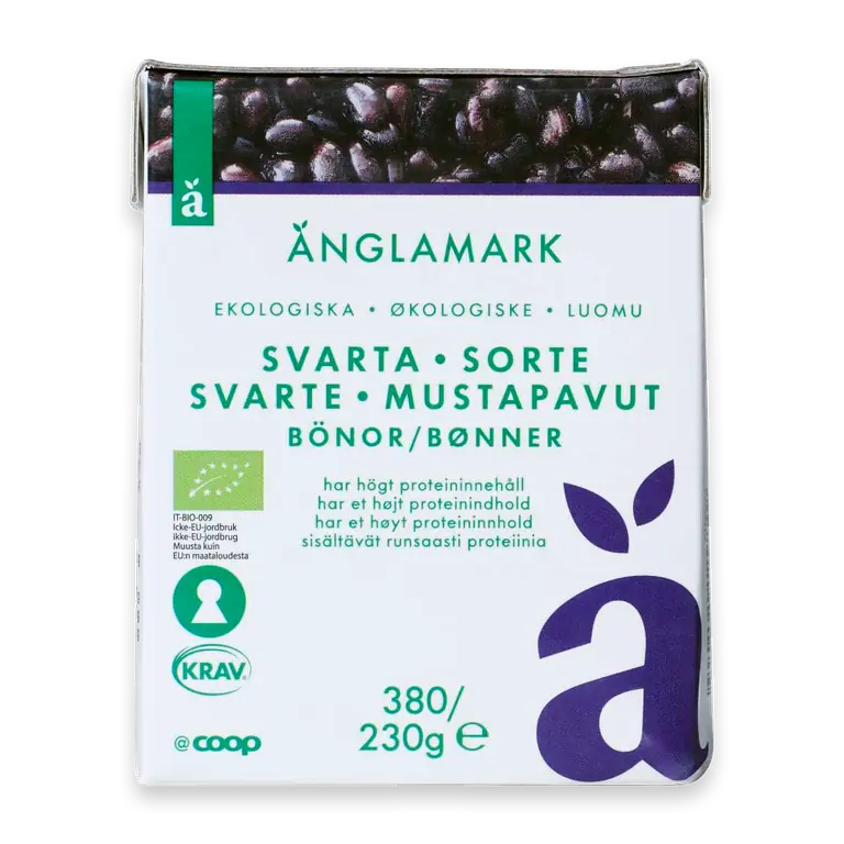 Svarta bönor Eko