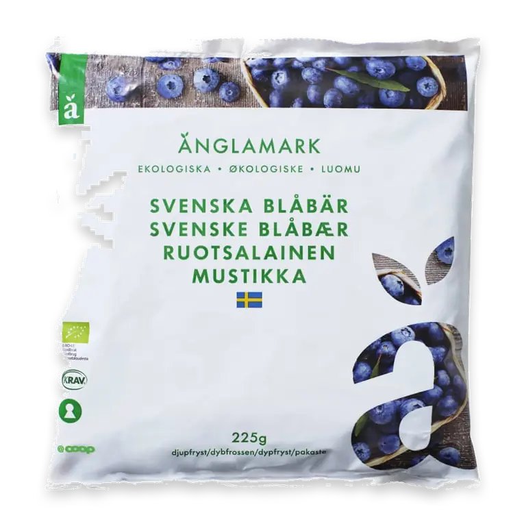 Svenska blåbär Eko
