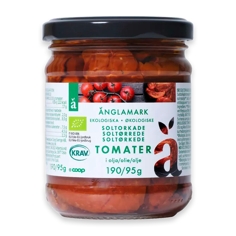 Tomater Soltorkade Eko
