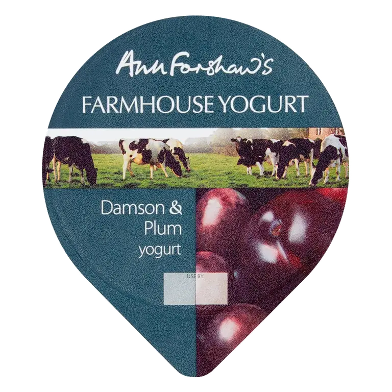 'S Farmhouse Yogurt Damson & Plum Yogurt