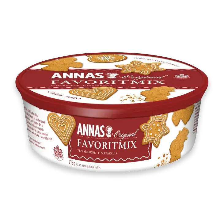 Favoritmix plastburk 275g