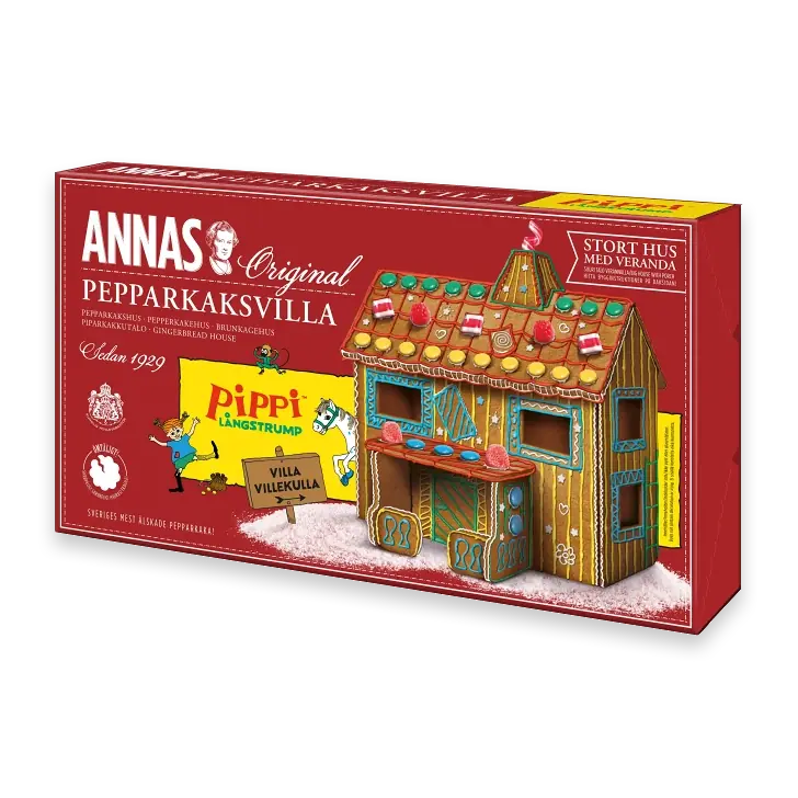 Pepparkakshus Pippi 515g