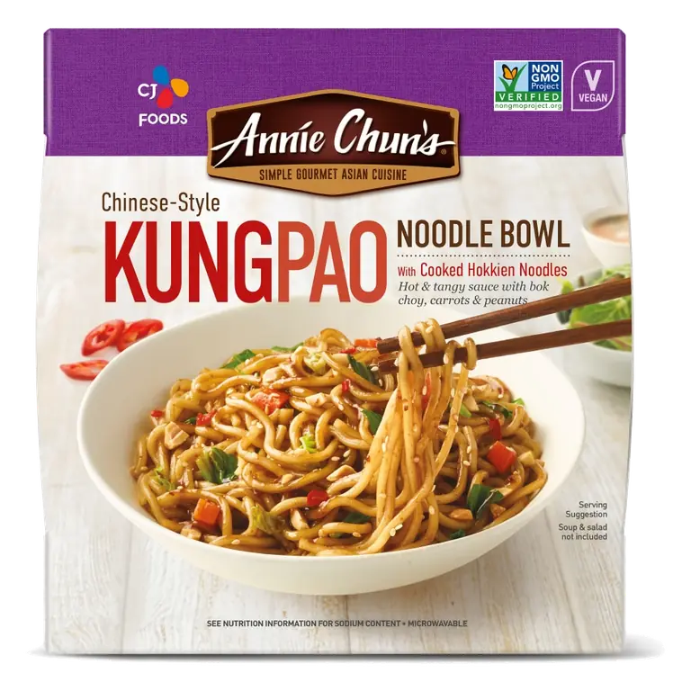 Chinese-Style Kung Pao Noodle Bowl