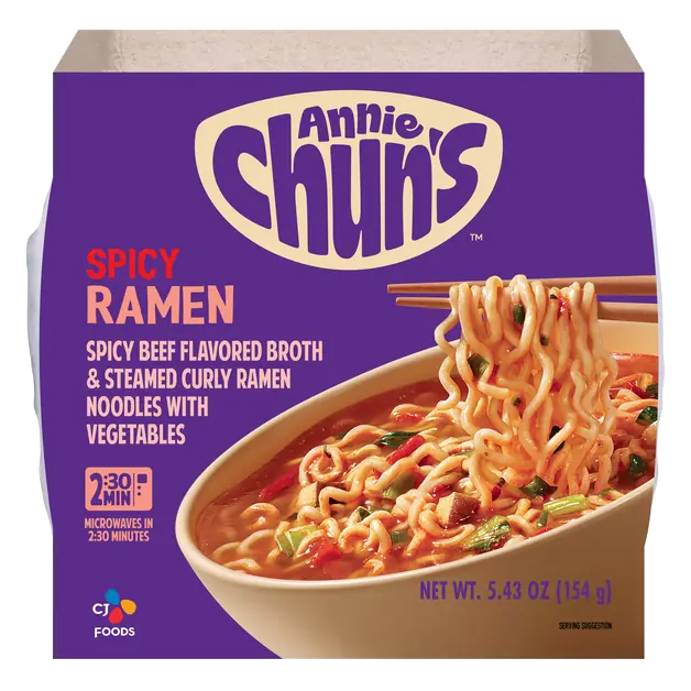 Spicy Ramen Noodle Bowl