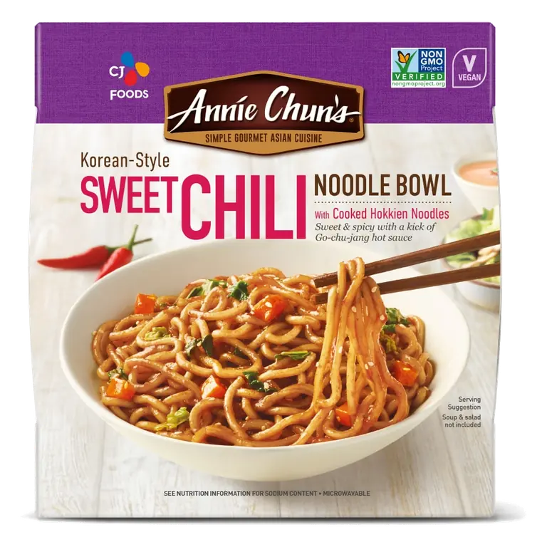 Sweet Chili Korean-Style Noodle Bowl
