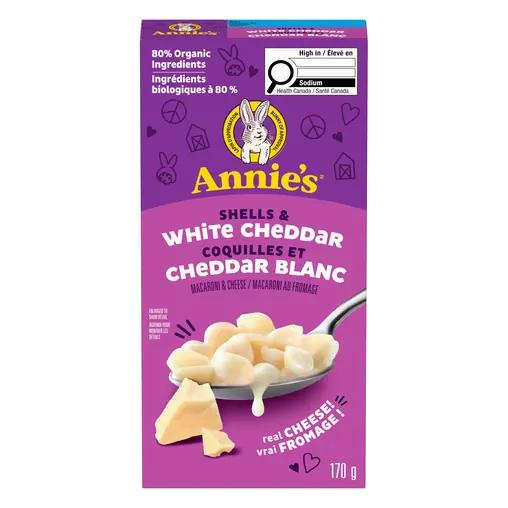 Macaroni & Cheese Shells & White cheddar 170 g