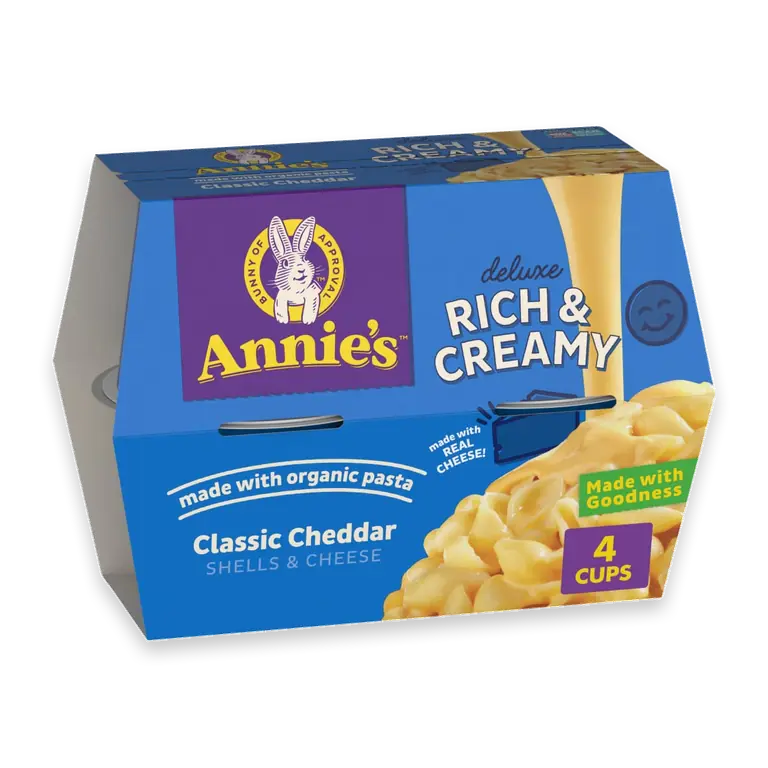 Classic Cheddar Deluxe Rich and Creamy Mac and Cheese Cups