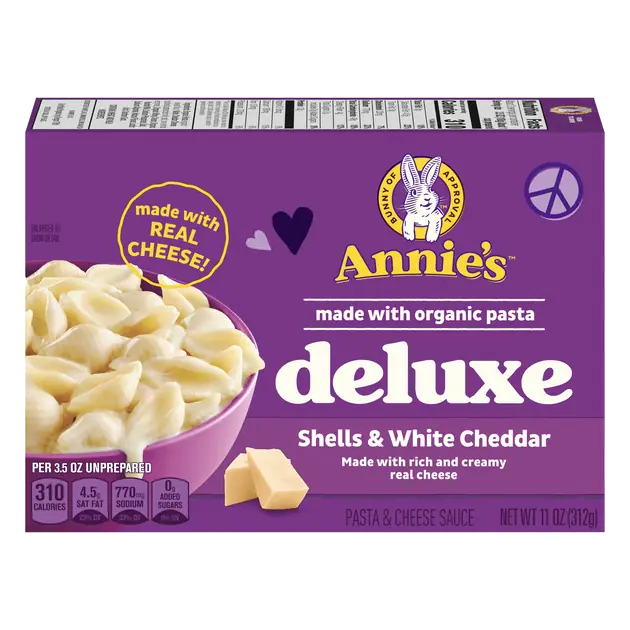 Deluxe Rich & Creamy Shells & White Cheddar Mac N Cheese