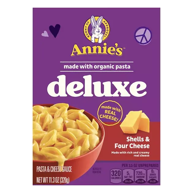 Deluxe Shells & Four Cheese Pasta & Cheese Sauce