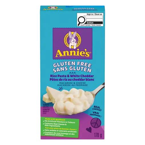 Gluten-Free Macaroni & Cheese Rice Pasta & White Cheddar 170 g