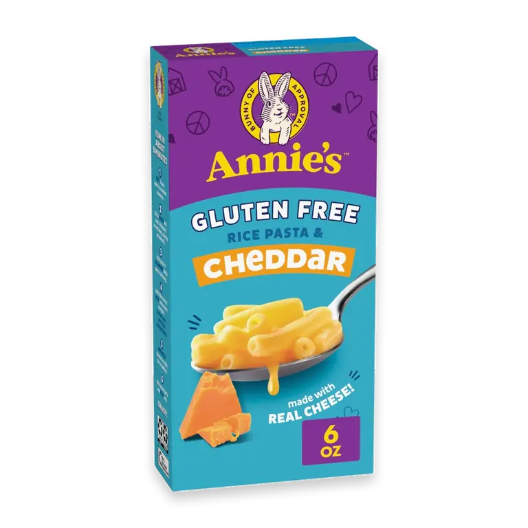 Gluten Free Rice Pasta and Cheddar Cheese