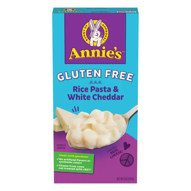 Gluten-Free Rice Pasta Shells & White Cheddar Cheese Macaroni & Cheese