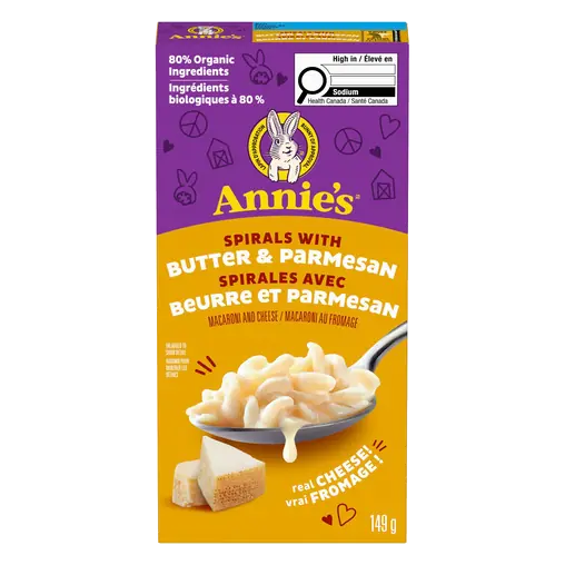 Macaroni & Cheese Spirals With Butter & Parmesan 149 g
