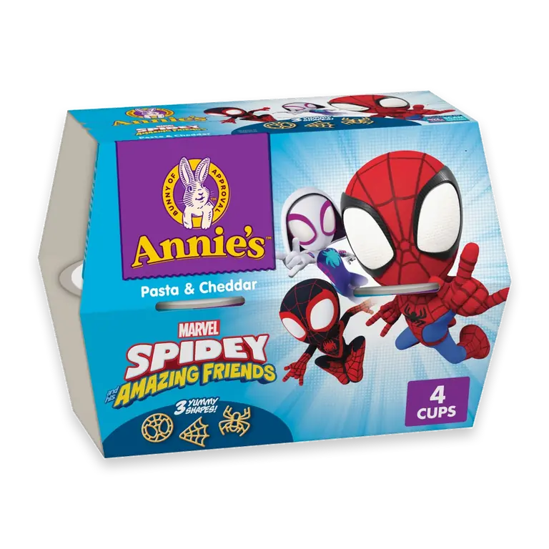 Marvel Spidey and His Amazing Friends Pasta and Cheddar Mac and Cheese