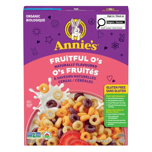 Organic Cereal Fruitful O's 289 g