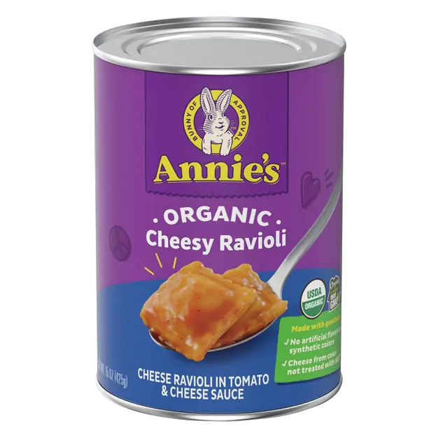 Organic Cheesy Ravioli