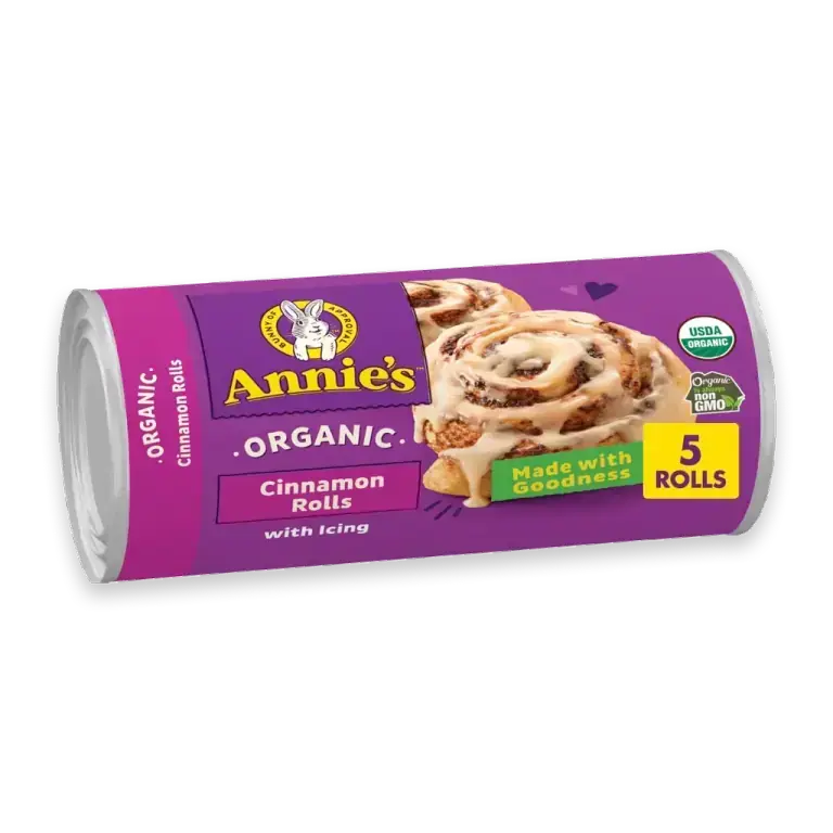 Organic Cinnamon Rolls with Icing