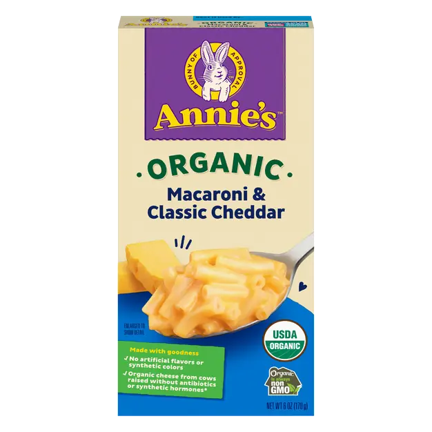 Organic Classic Cheddar Macaroni & Cheese