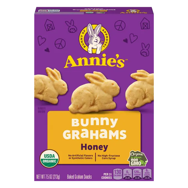 Organic Honey Bunny Graham Crackers