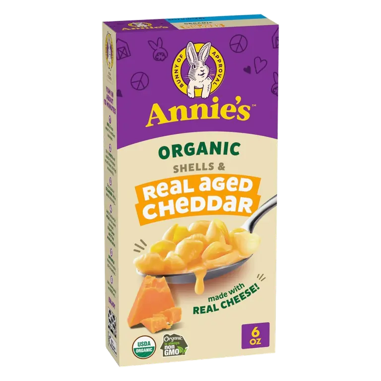 Organic Shells & Real Aged Cheddar Macaroni & Cheese