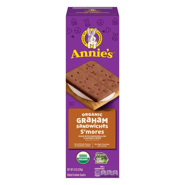 Organic S'mores Graham Sandwiches