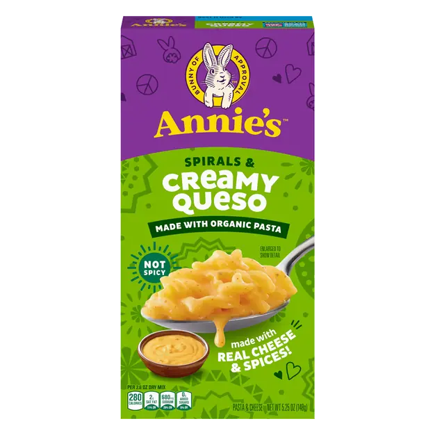 Organic Spirals & Creamy Queso Pasta & Cheese