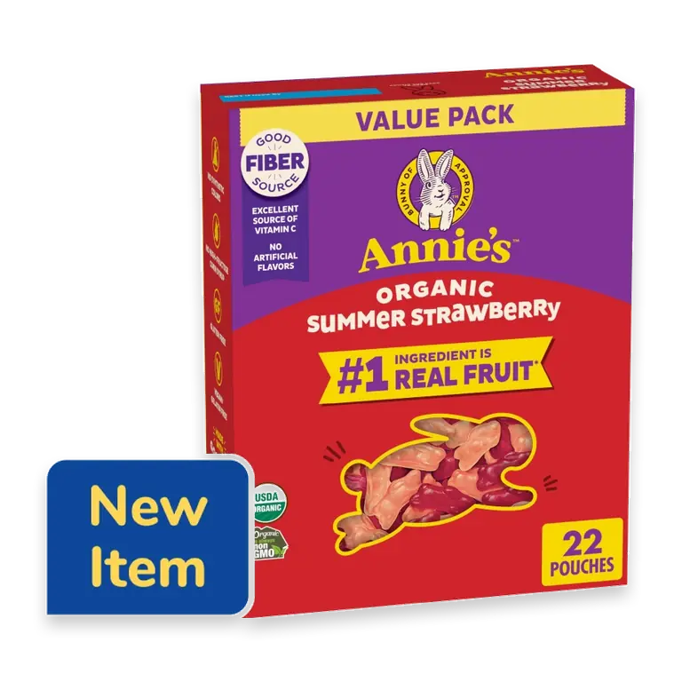 Organic Summer Strawberry Value Pack Fruit Flavored Snacks