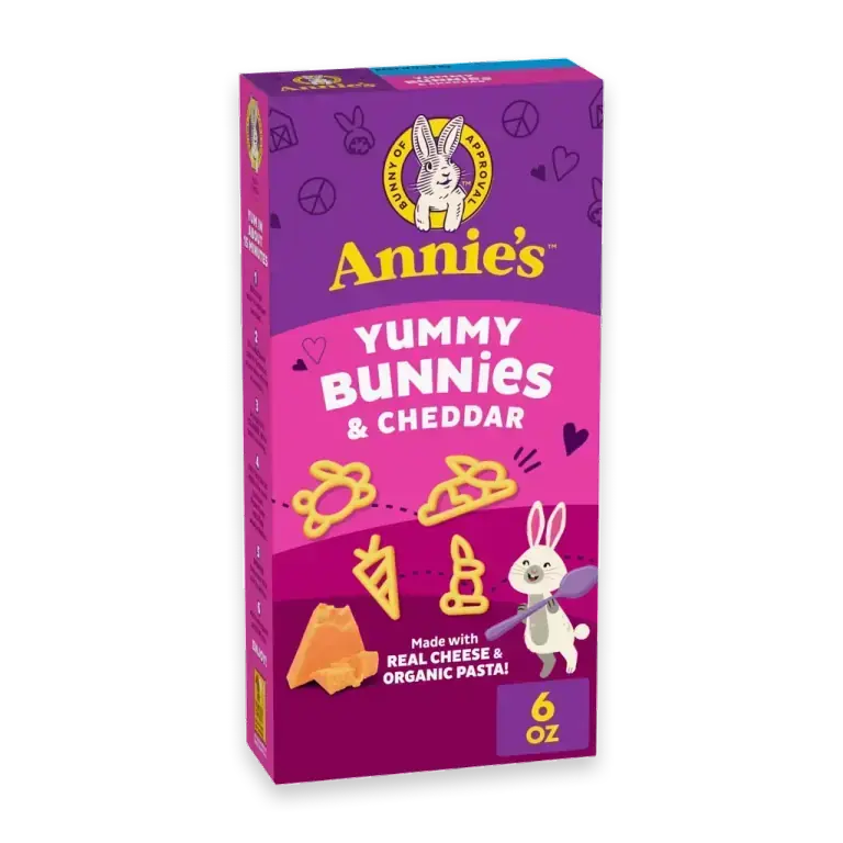 Organic Yummy Bunnies Pasta and Cheddar