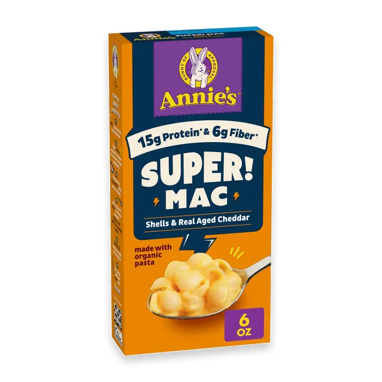 Protein Super! Mac Shells and Real Aged Cheddar