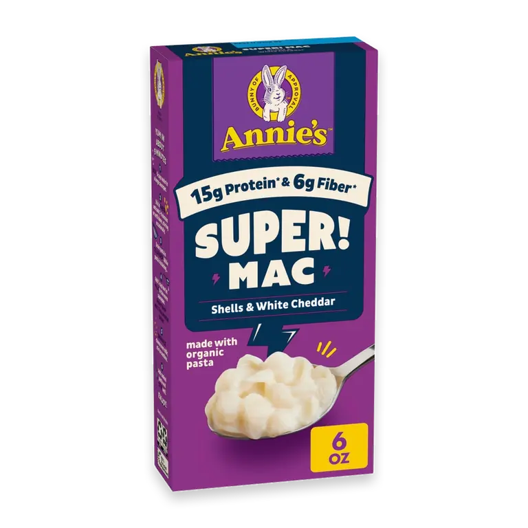 Protein Super! Mac Shells and White Cheddar