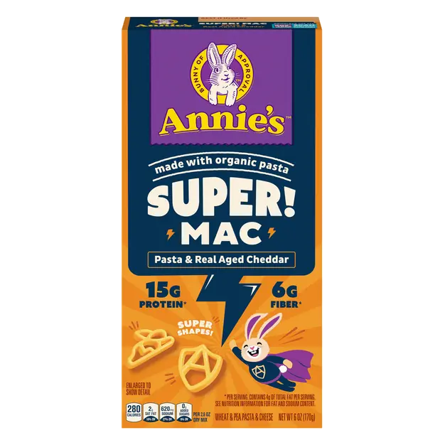 Super! Mac Shells Pasta & Real Aged Cheddar 15g Protein