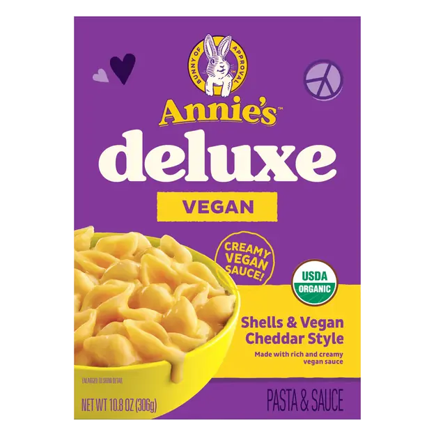 Vegan Mac Deluxe Rich & Creamy Shells & Vegan Cheddar