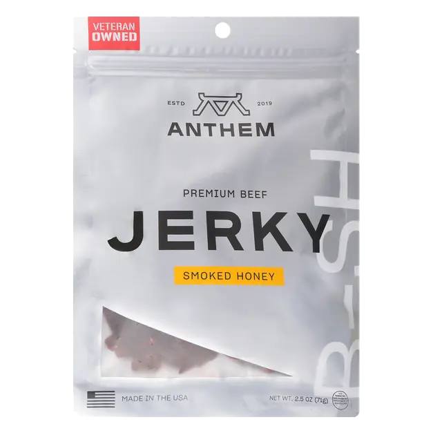Premium Smoked Honey Beef Jerky