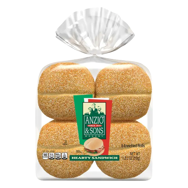 Hearty Sandwich Rolls - 8 ct